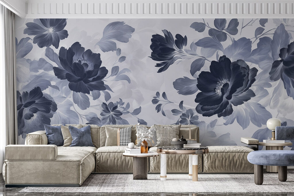 Beautiful floral pattern in soft colors Beautiful floral pattern in soft colors