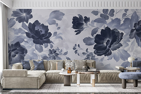 Beautiful floral pattern in soft colors Beautiful floral pattern in soft colors