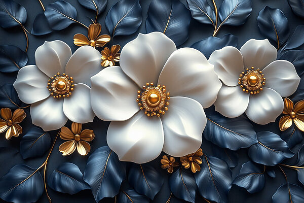 Elegant floral arrangement on textured background Elegant floral arrangement on textured background