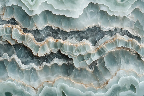Serene layers of natural stone