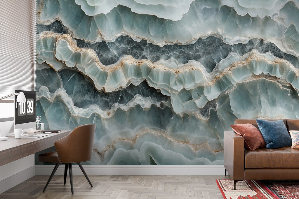 Serene layers of natural stone