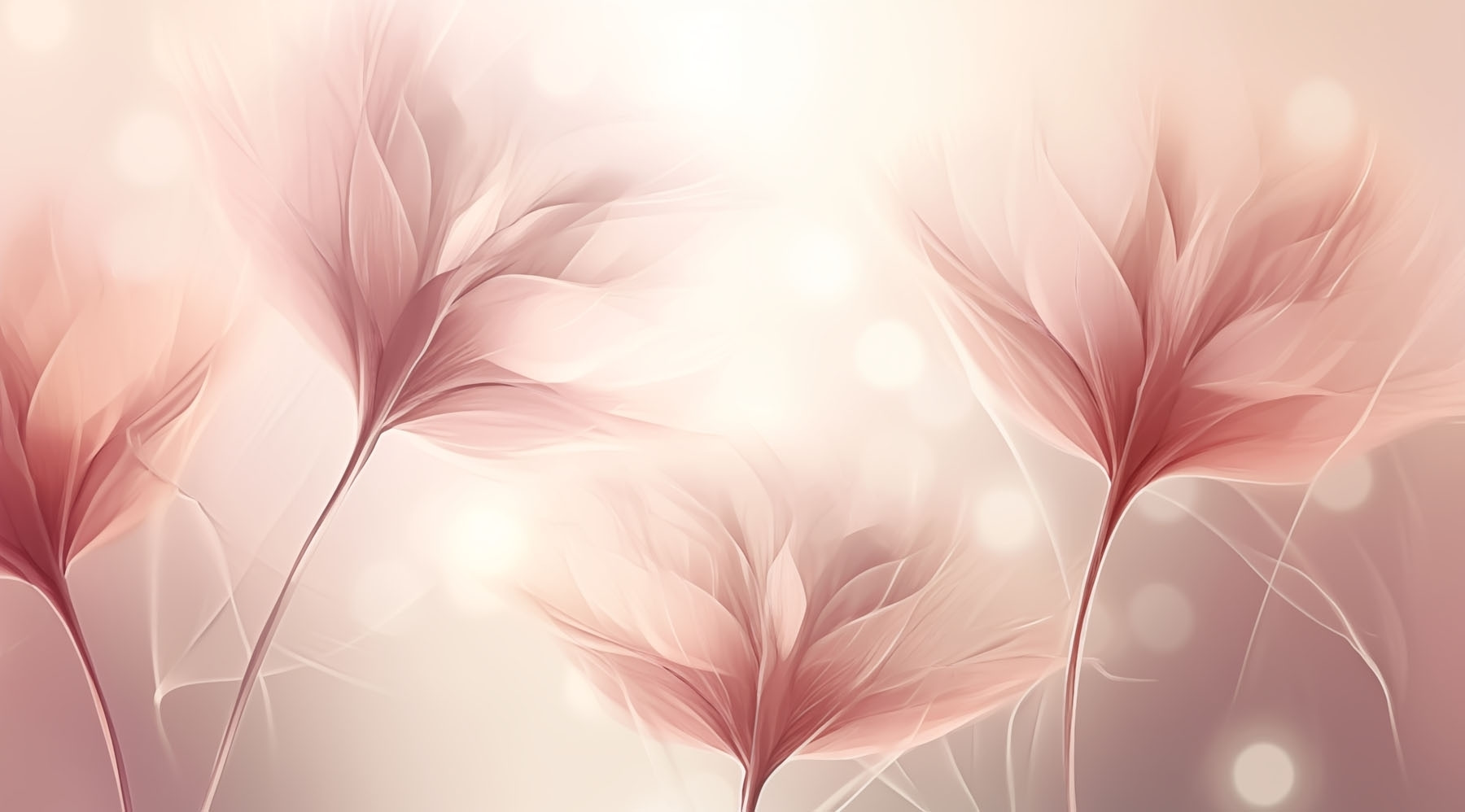 Delicate petals in soft hues