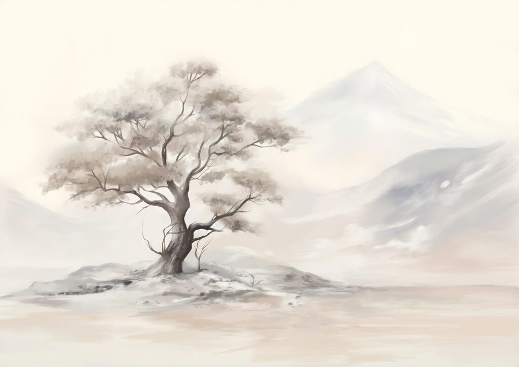Tree in the desert Tree in the desert