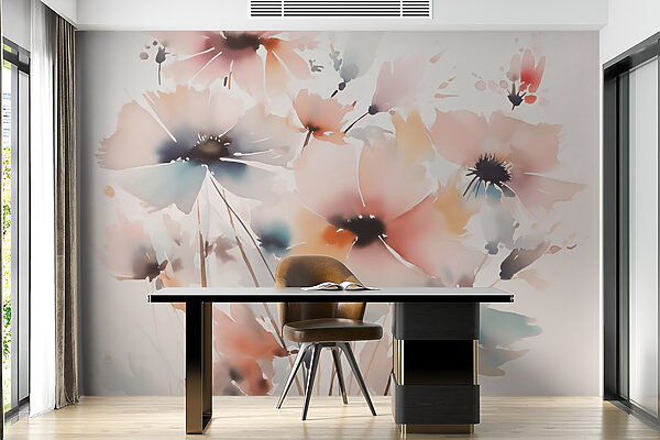 Painting of flowers Painting of flowers