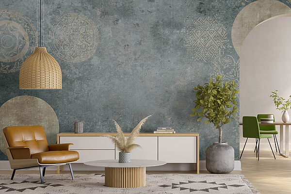 Wall murals Grey and white background with a pattern (SKU: w08627) Wall murals Wall murals Grey and white background with a pattern (SKU: w08627)