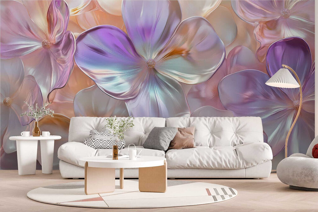 Group of flowers on a surface Group of flowers on a surface