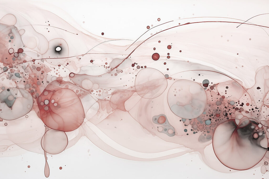 Flowing colors in soft harmony Flowing colors in soft harmony