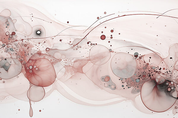 Flowing colors in soft harmony Flowing colors in soft harmony