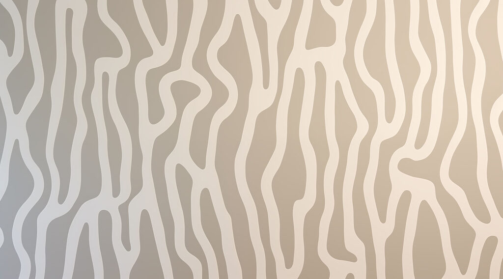 Abstract flowing patterns in gentle hues