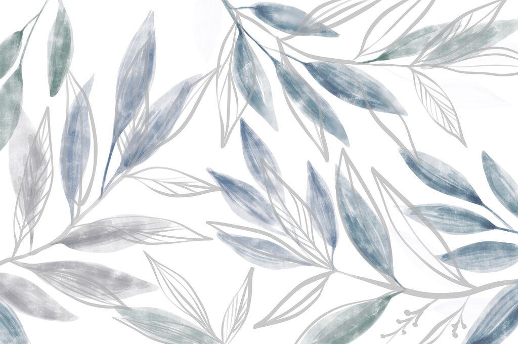 Nature-inspired watercolor leaf design Nature-inspired watercolor leaf design