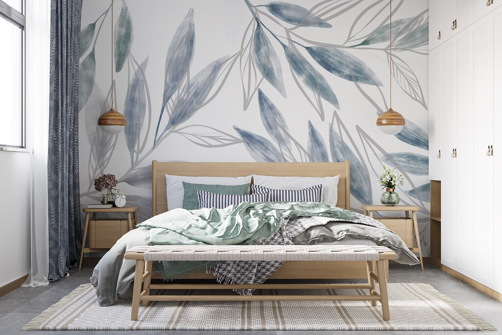 Nature-inspired watercolor leaf design Nature-inspired watercolor leaf design