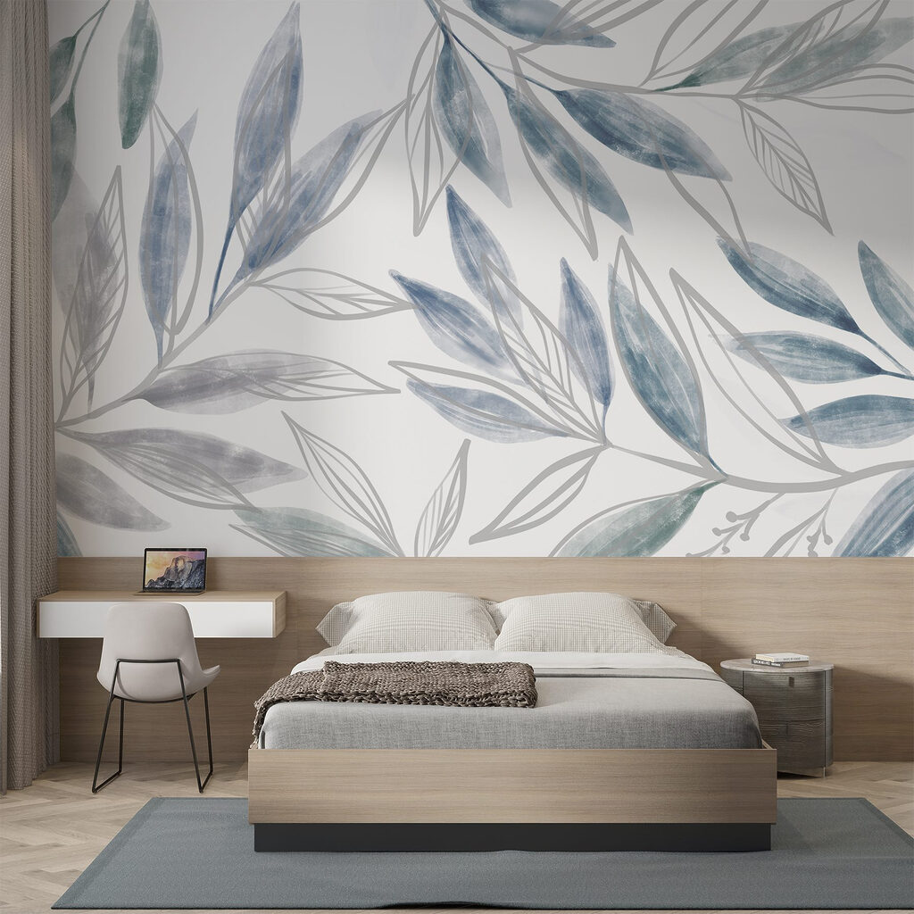 Nature-inspired watercolor leaf design Nature-inspired watercolor leaf design