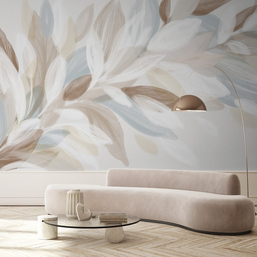 Soft tones and gentle brush strokes