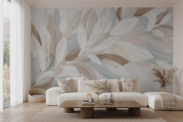 Soft tones and gentle brush strokes Soft tones and gentle brush strokes