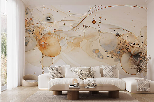 Fluid art with earthy tones. Fluid art with earthy tones.
