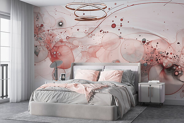 Flowing colors in soft harmony Flowing colors in soft harmony