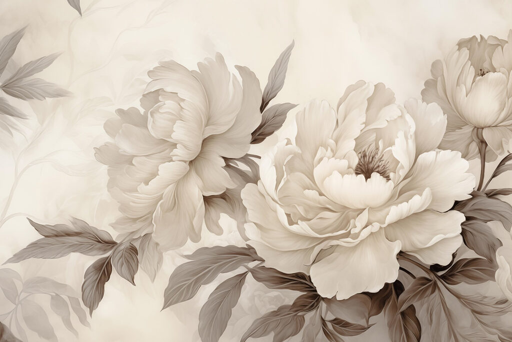 Delicate blooms in soft hues Delicate blooms in soft hues