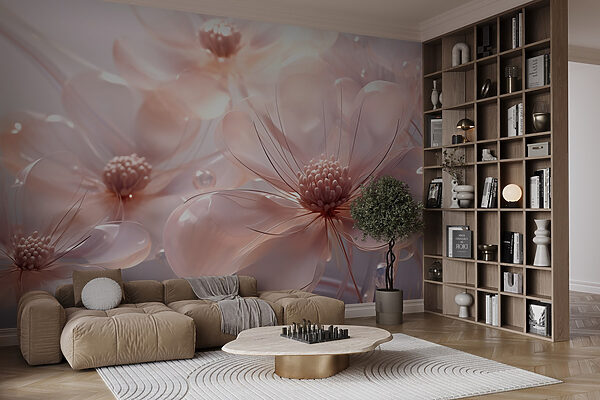 Delicate petals in soft hues. Delicate petals in soft hues.