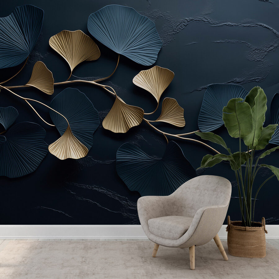 Natural elegance on a dark backdrop