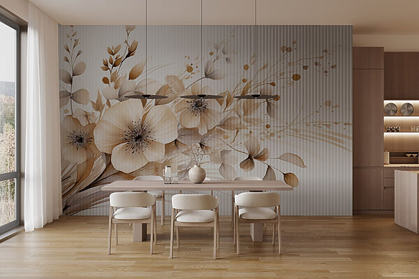 Delicate blooms in soft hues Delicate blooms in soft hues