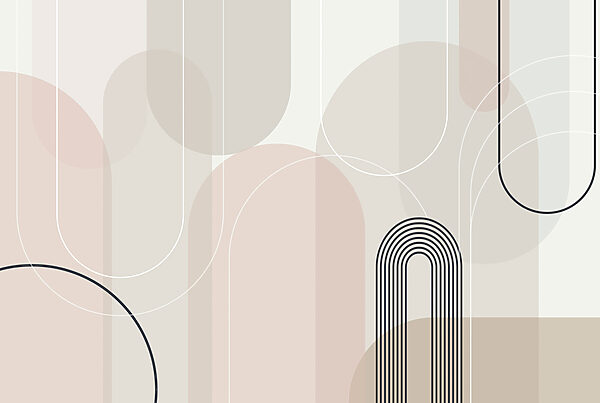 Soft curves in subtle earth tones. Soft curves in subtle earth tones.