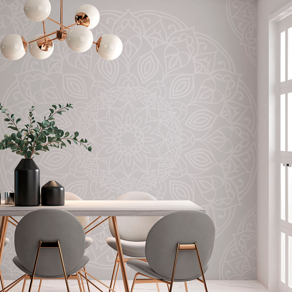 White and gray pattern White and gray pattern