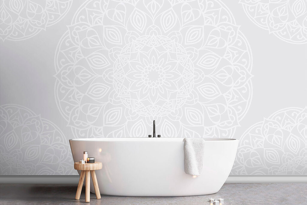 White and gray pattern White and gray pattern