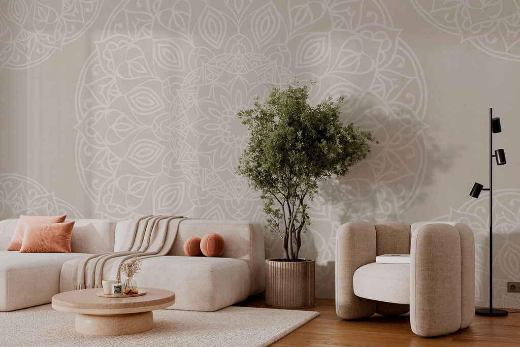 White and gray pattern White and gray pattern
