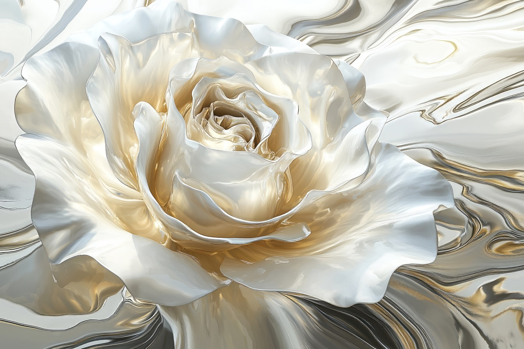 Beneath the surface, beauty emerges