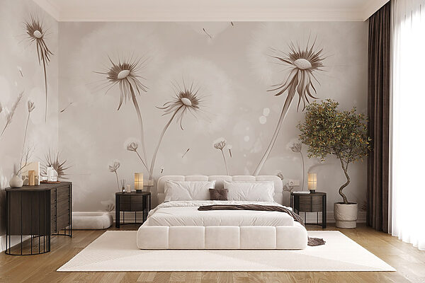 Delicate dandelion dreams in bloom Delicate dandelion dreams in bloom