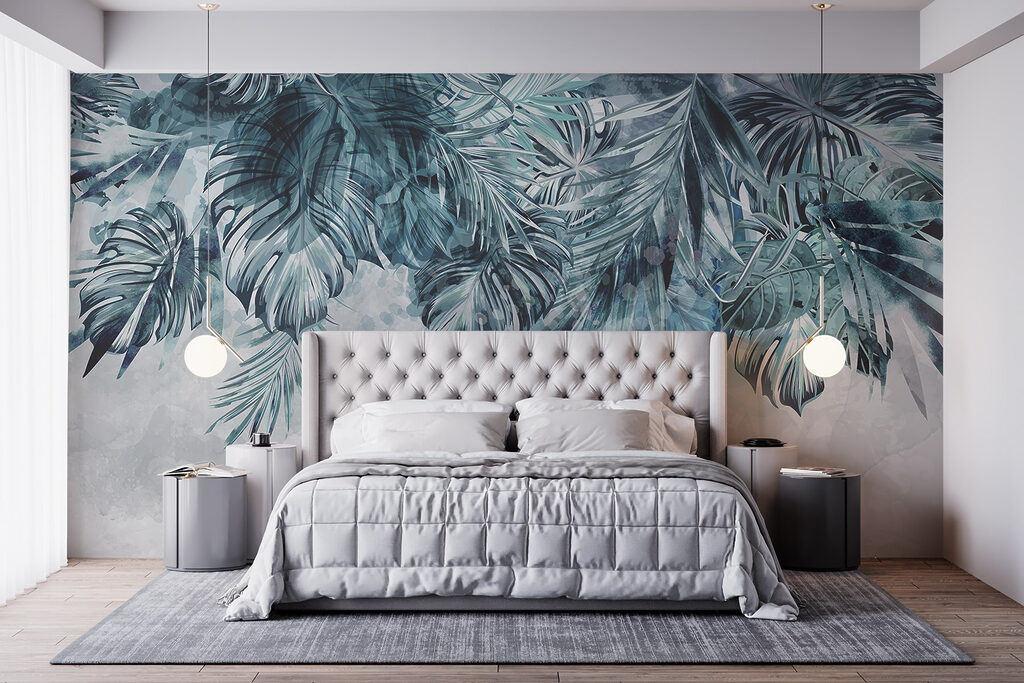 Vibrant tropical foliage illustration Vibrant tropical foliage illustration