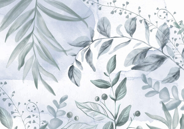Serene foliage in soft hues Serene foliage in soft hues