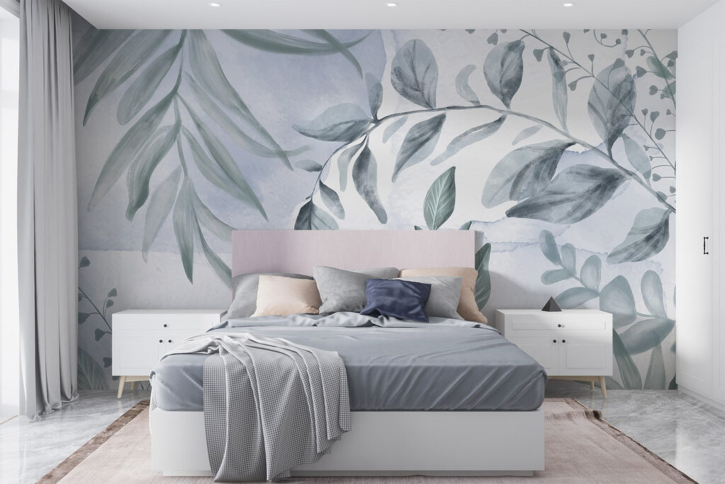 Serene foliage in soft hues Serene foliage in soft hues