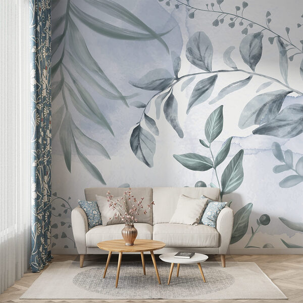 Serene foliage in soft hues Serene foliage in soft hues