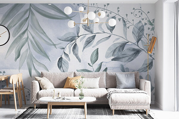 Serene foliage in soft hues Serene foliage in soft hues