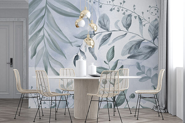 Serene foliage in soft hues Serene foliage in soft hues