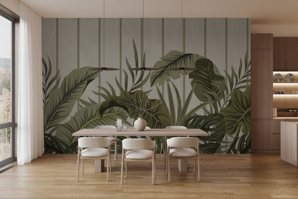 Lush greens in a tranquil setting