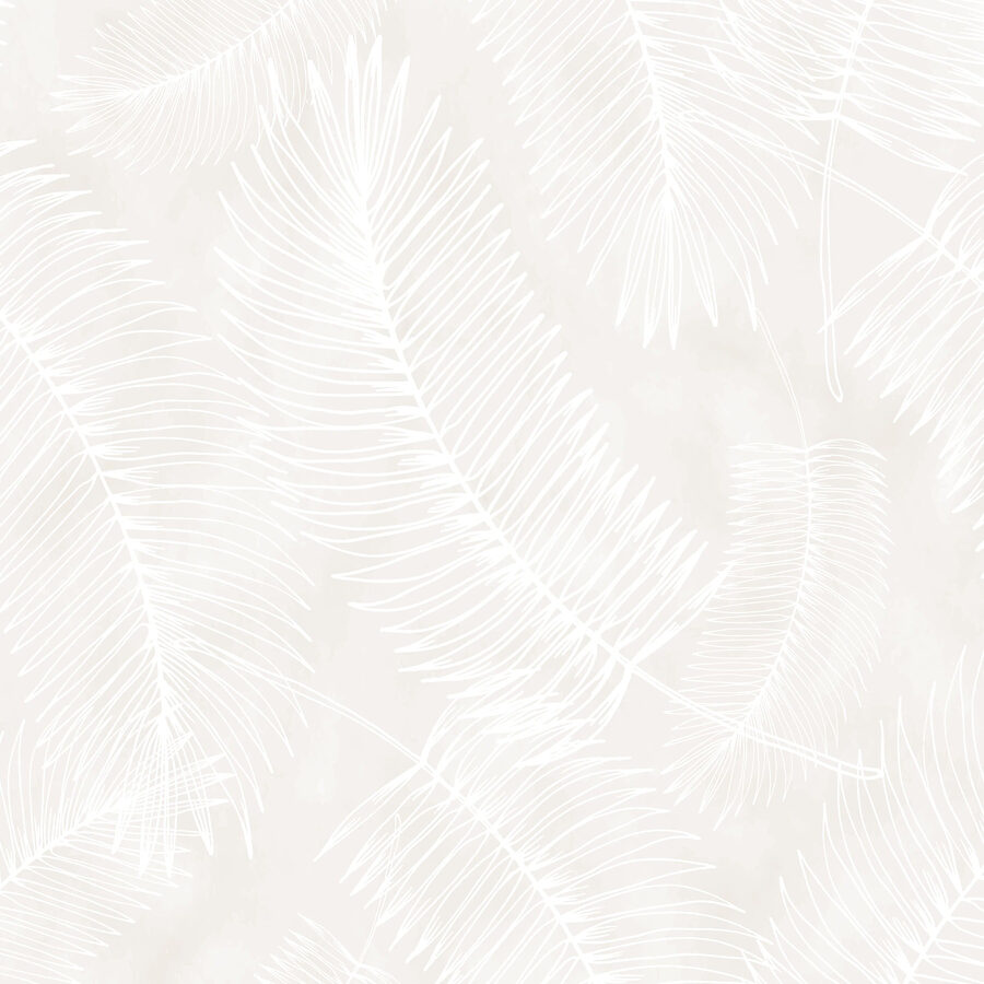 White pattern of leaves