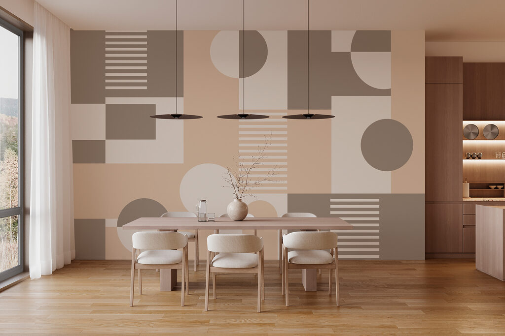 Pattern of geometric shapes Pattern of geometric shapes