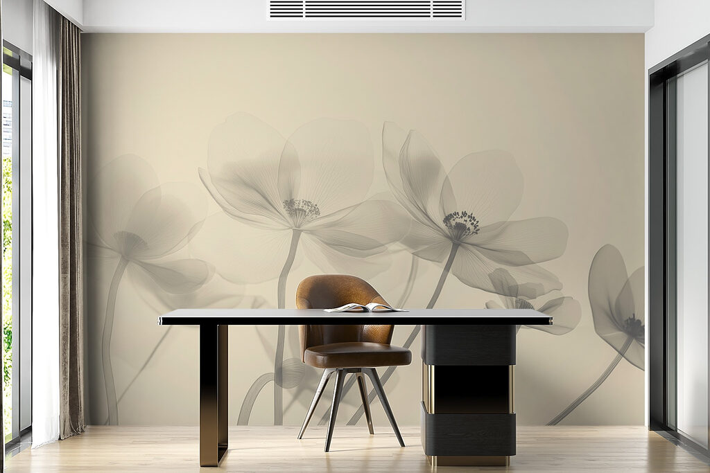 Delicate petals in soft hues