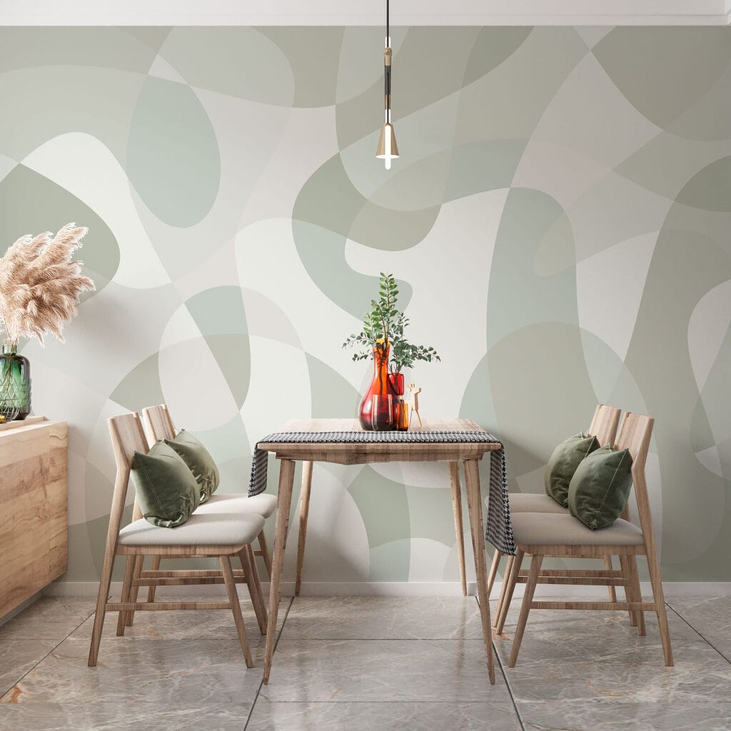 White and grey background with circles White and grey background with circles