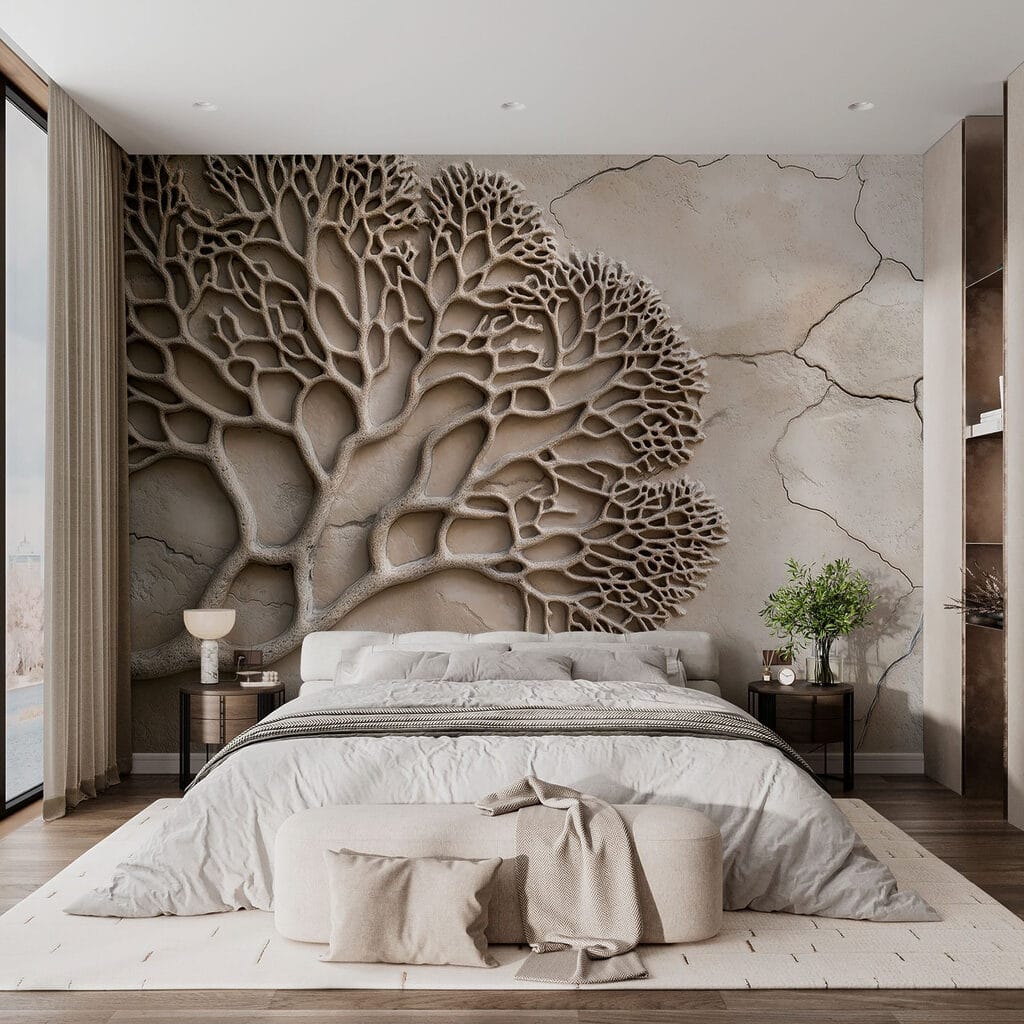 Coral on a concrete surface