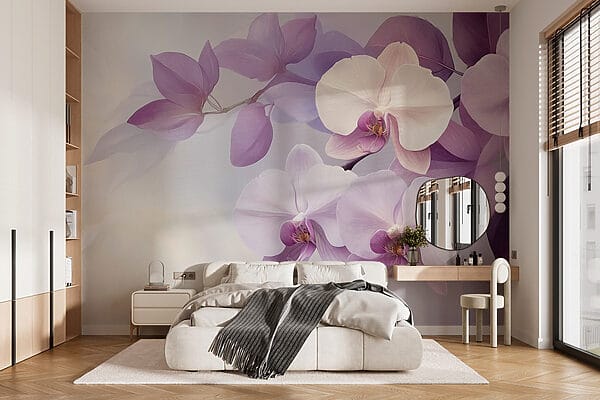 Delicate orchids in soft hues Delicate orchids in soft hues