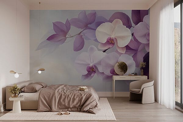 Delicate orchids in soft hues Delicate orchids in soft hues