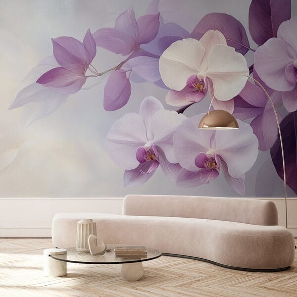 Delicate orchids in soft hues Delicate orchids in soft hues