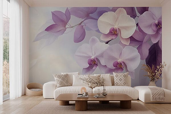 Delicate orchids in soft hues Delicate orchids in soft hues