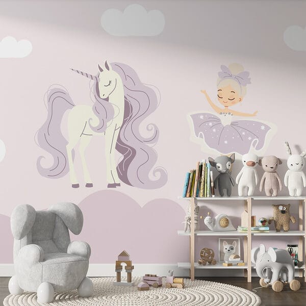 Unicorn and a ballerina Unicorn and a ballerina
