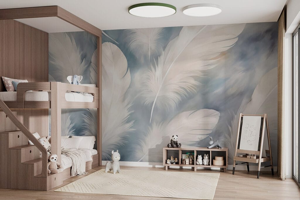 Group of white feathers Group of white feathers