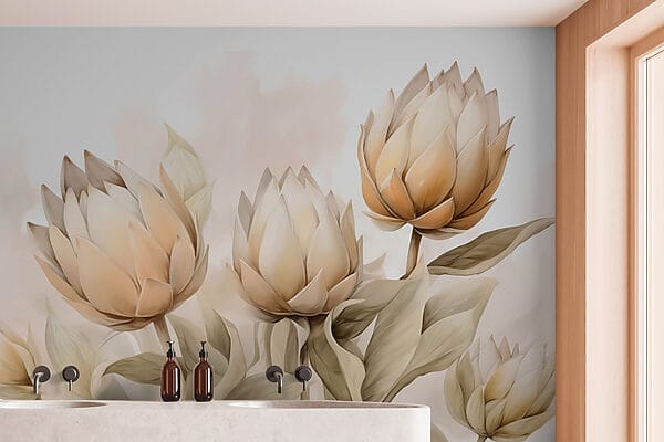 Delicate blooms in soft hues Delicate blooms in soft hues