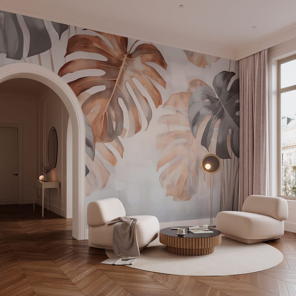 Nature's elegance in warm tones